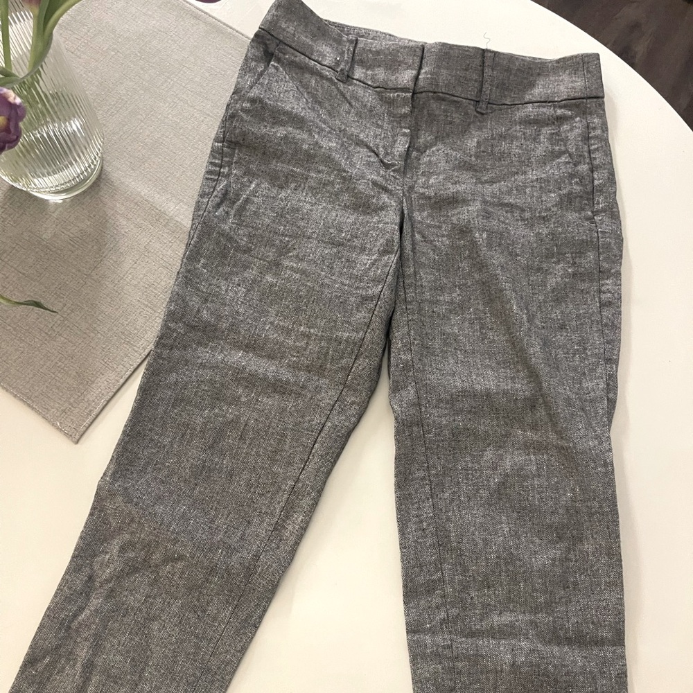 LOFT Linen Trouser Pant Marisa Fit